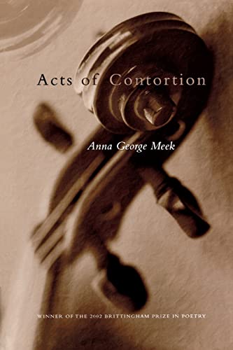 Stock image for Acts of Contortion for sale by Better World Books