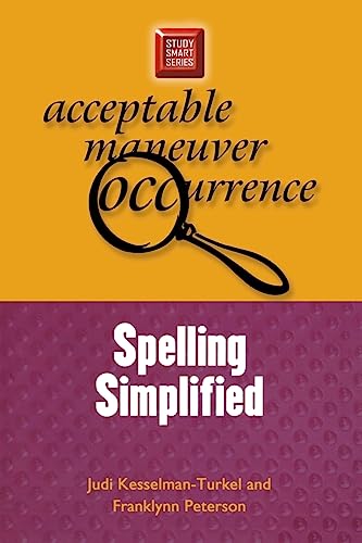 Beispielbild fr Spelling Simplified zum Verkauf von Better World Books