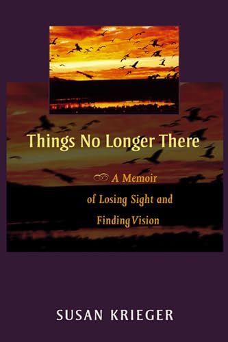 Beispielbild fr Things No Longer There: A Memoir of Losing Sight and Finding Vision zum Verkauf von SecondSale