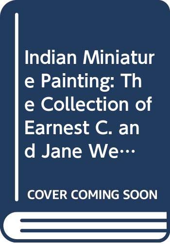 Imagen de archivo de Indian Miniature Painitng, the collection of Earne a la venta por N. Fagin Books