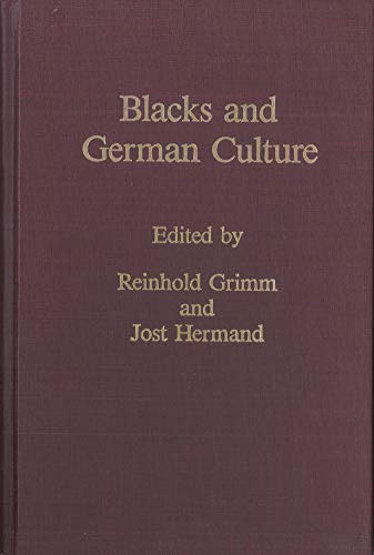9780299970178: Blacks and German Culture: No 4 (Monatshefte occasional papers)