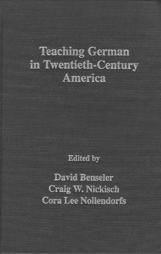 Teaching German in America: Prolegomena to a History (Monatshefte Occasional, Vol 7) (9780299970222) by Benseler, David P.