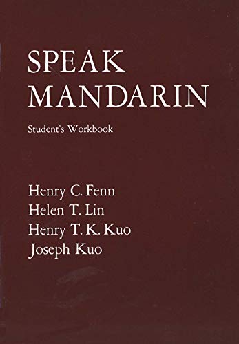 Beispielbild fr Speak Mandarin, Workbook (Yale Language Series) zum Verkauf von SecondSale