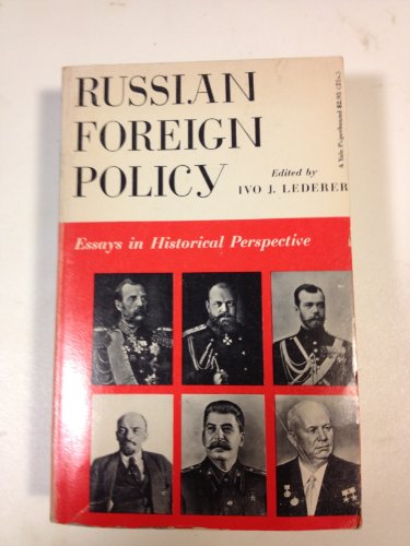 Beispielbild fr Russian Foreign Policy; Essays in Historical Perspective zum Verkauf von Wonder Book