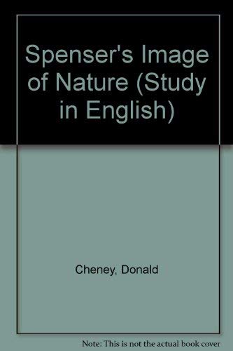 Imagen de archivo de Spenser's Image of Nature; Wild Man and Shepherd in the Faerie Queene a la venta por ThriftBooks-Atlanta