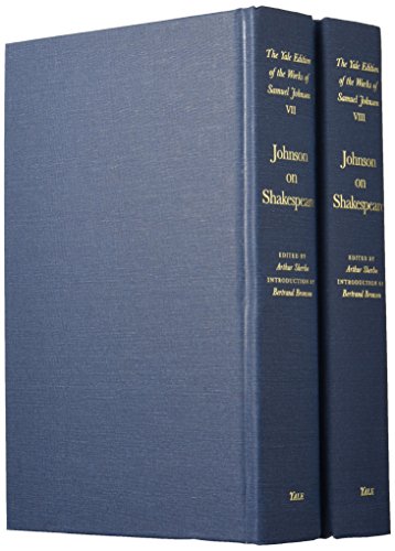 Beispielbild fr The Works of Samuel Johnson, Vols 7-8 : Johnson on Shakespeare zum Verkauf von Better World Books