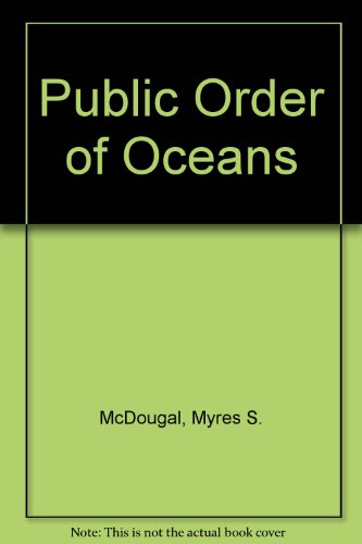 9780300007411: Public Order of Oceans