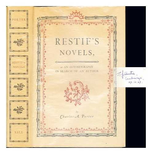 Beispielbild fr Restif's Novels, or An Autobiography in Search of an Author zum Verkauf von Wonder Book
