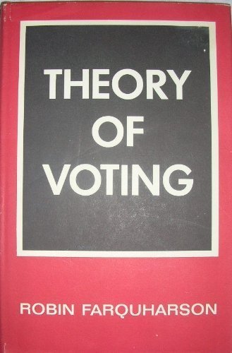 Stock image for Theory of Voting for sale by Better World Books