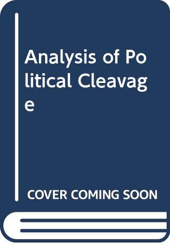 9780300013313: Analysis of Political Cleavage