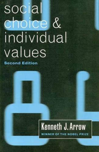 9780300013641: Social Choice and Individual Values (Cowles Foundation Monographs)