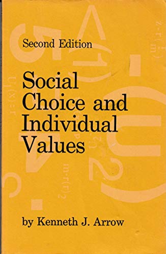 Stock image for Social Choice and Individual Values, Second Edition for sale by ThriftBooks-Atlanta
