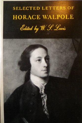 Stock image for Selected Letters of Horace Walpole for sale by Wonder Book