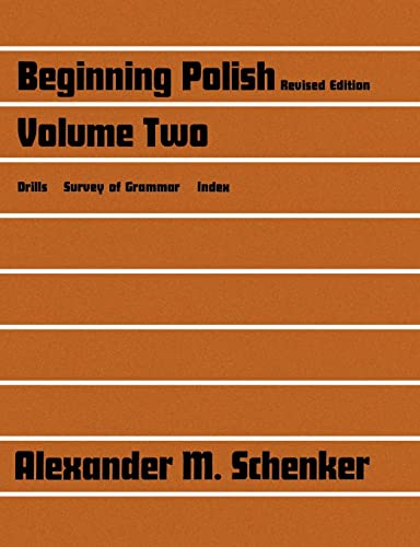 Stock image for Beginning Polish: Volume Two (Linguistic S) for sale by Books Unplugged