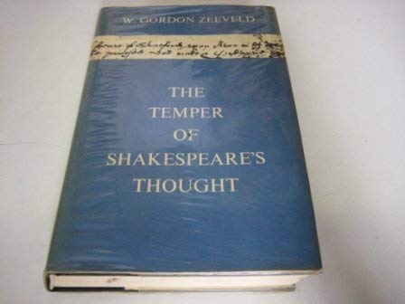 Imagen de archivo de The Temper of Shakespeare's Thought a la venta por Books to Die For