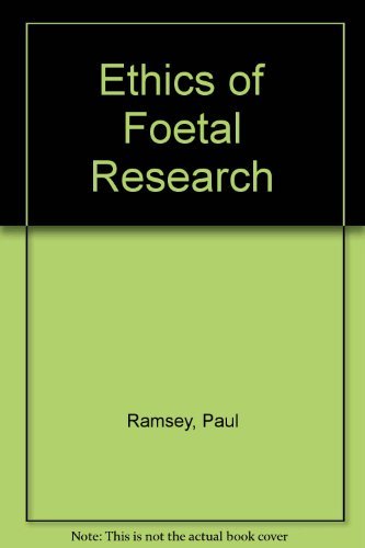 Stock image for The Ethics of Fetal Research for sale by Better World Books