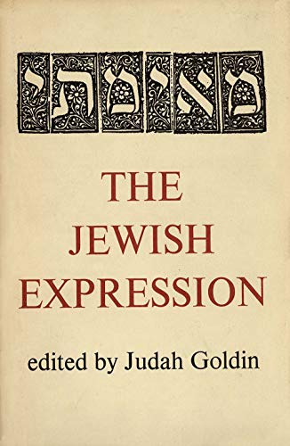Beispielbild fr The Jewish Expression. zum Verkauf von Henry Hollander, Bookseller