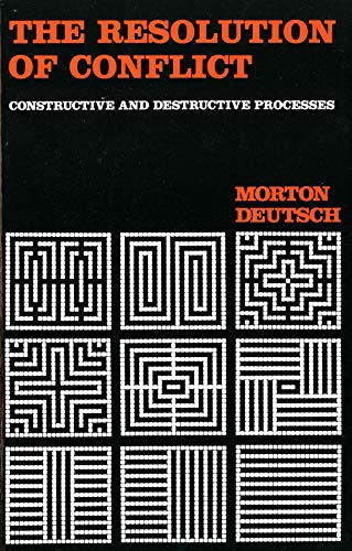 9780300021868: The Resolution of Conflict: Constructive and Destructive Processes