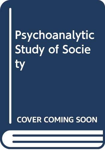 Stock image for Psychoanalytic Study of Society. Volume 8 for sale by Redux Books