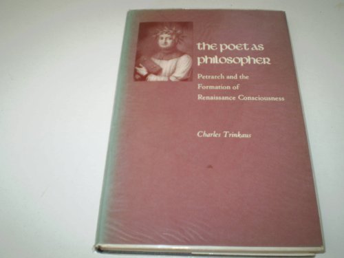 Stock image for The Poet As Philosopher for sale by Better World Books