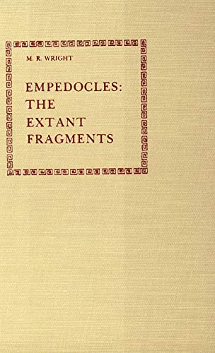 9780300024753: Empedocles: The Extant Fragments