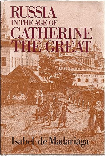 9780300025156: De Madariaga: Russia in the Age of Catherine the Great (Cloth)