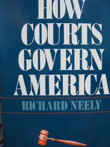 Beispielbild fr How Courts Govern America zum Verkauf von Wonder Book