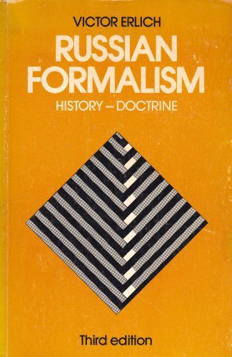 9780300026351: Russian Formalism: History and Doctrine