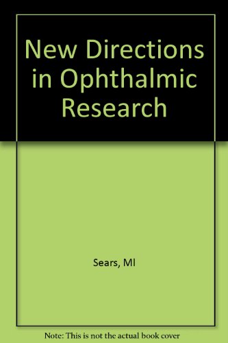 Imagen de archivo de New Directions in Ophthalmic Research a la venta por About Books