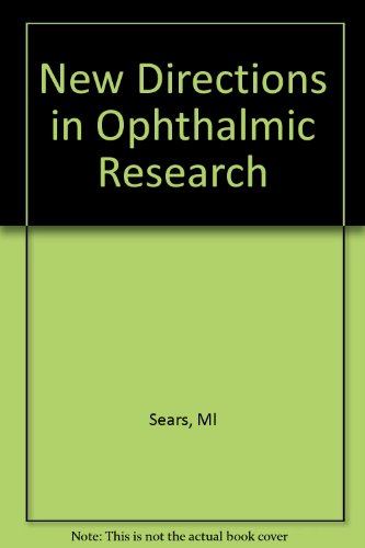Stock image for New Directions in Ophthalmic Research for sale by About Books