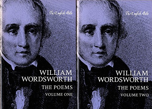 Beispielbild fr William Wordsworth The Poems, Volume 1 (Yale English Poets) zum Verkauf von Old Line Books