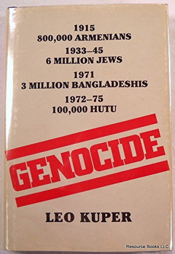 Beispielbild fr Genocide zum Verkauf von The Red Onion Bookshoppe