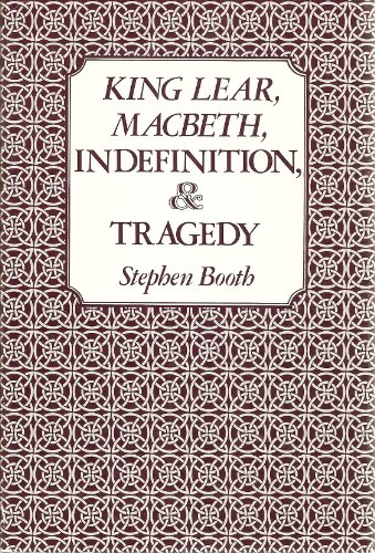 Stock image for King Lear, Macbeth, Indefinition, and Tragedy for sale by Sutton Books