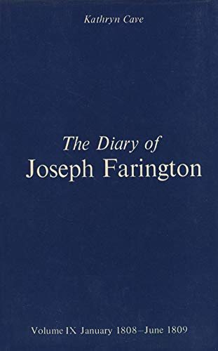 Beispielbild fr The Diary of Joseph Farington Vol 9 and 10: Jan.1808-Dec.1810: Jan.1808-Dec.1810 Vol 9 & 10 zum Verkauf von Chiron Media