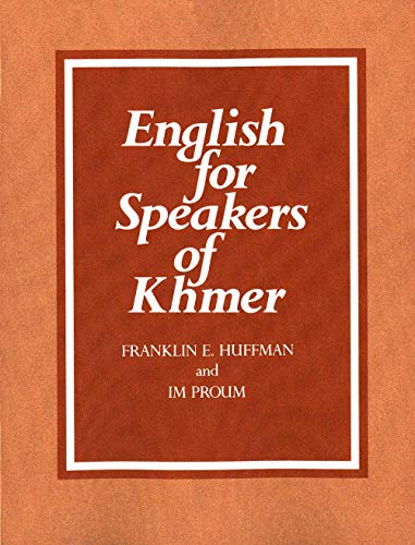 9780300030310: English for Speakers of Khmer