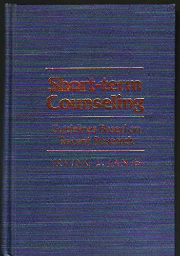 Imagen de archivo de Short-Term Counseling : Guidelines Based on Recent Research a la venta por Better World Books: West