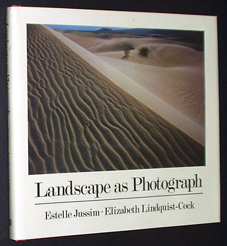 Stock image for Landscape As Photograph : Reflections on Nature, Art, and Ideology for sale by Better World Books: West