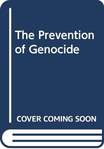 Beispielbild fr The Prevention of Genocide zum Verkauf von Better World Books