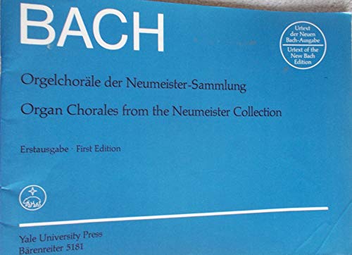 9780300035094: Organ Chorales from the Neumeister Collection (Yale University, Manuscript Lm 4708)