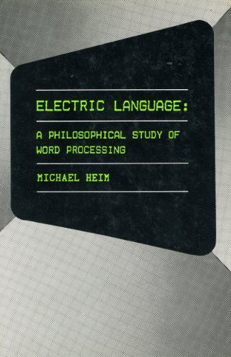 Beispielbild fr Electric Language : A Philosophical Study of Word Processing zum Verkauf von Better World Books