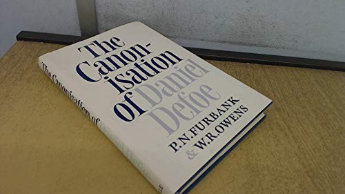 Imagen de archivo de The Canonisation of Daniel Defoe a la venta por Midtown Scholar Bookstore