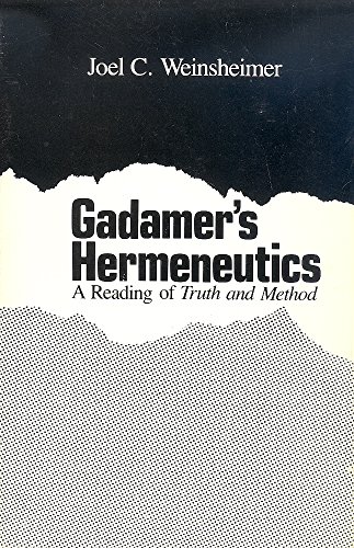 Beispielbild fr Gadamer's Hermeneutics : A Reading of Truth and Method zum Verkauf von Better World Books