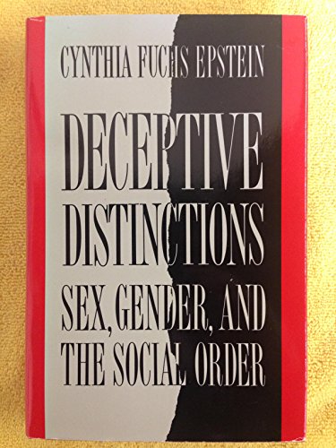 Imagen de archivo de Deceptive Distinctions: Sex, Gender, and the Social Order a la venta por Open Books