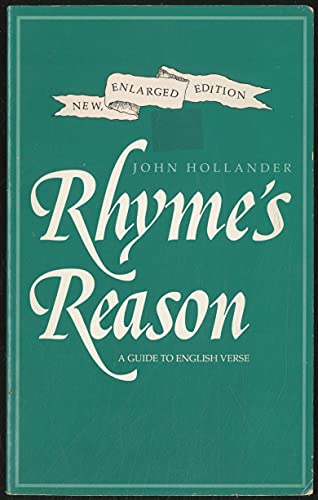9780300043075: Rhyme's Reason: A Guide to English Verse