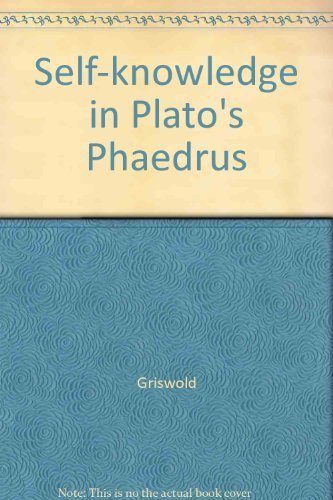 9780300043679: Self-knowledge in Plato's "Phaedrus"