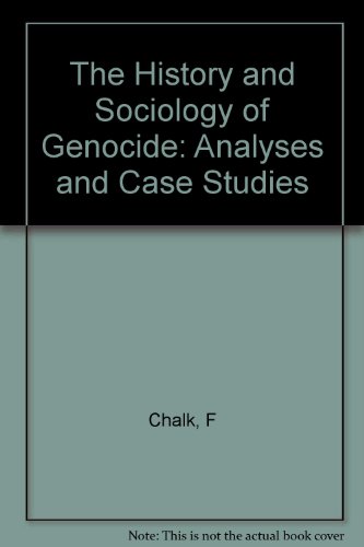 Imagen de archivo de The History and Sociology of Genocide: Analyses and Case Studies a la venta por ThriftBooks-Dallas