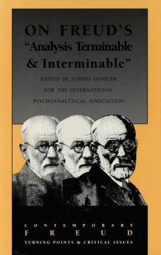Beispielbild fr On Freud's Analysis Terminable and Interminable (Contemporary Freud) zum Verkauf von Books From California