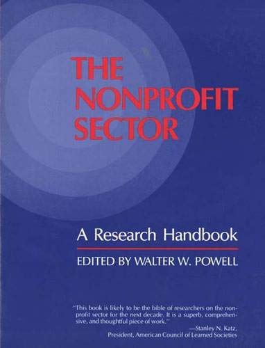 Stock image for The Nonprofit Sector: A Research Handbook for sale by HPB Inc.