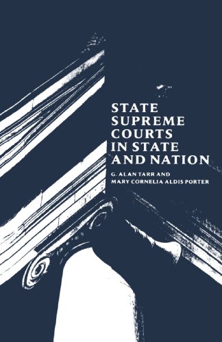 Imagen de archivo de State Supreme Courts in State and Nation a la venta por Better World Books