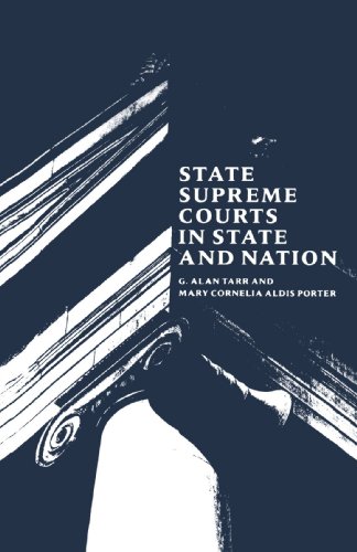 9780300045901: State Supreme Courts in State and Nation